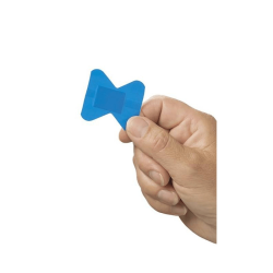 Blauwe pleister HACCP 50x45mm Vingertop 25 stuks