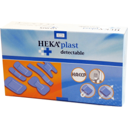 Pleister HACCP Blauw Waterafstotend 19x72 mm 100 stuks